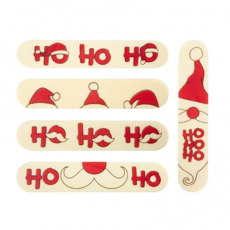 2014726 ECLAIR HO HO HO KERST 15X3CM 35PCES S/CDE