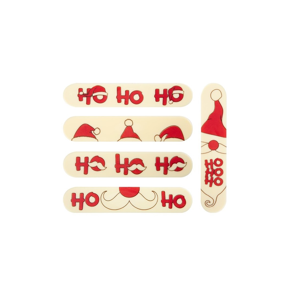 14726 ECLAIR HO HO HO KERST 15X3CM 35PCES OP/ORDER