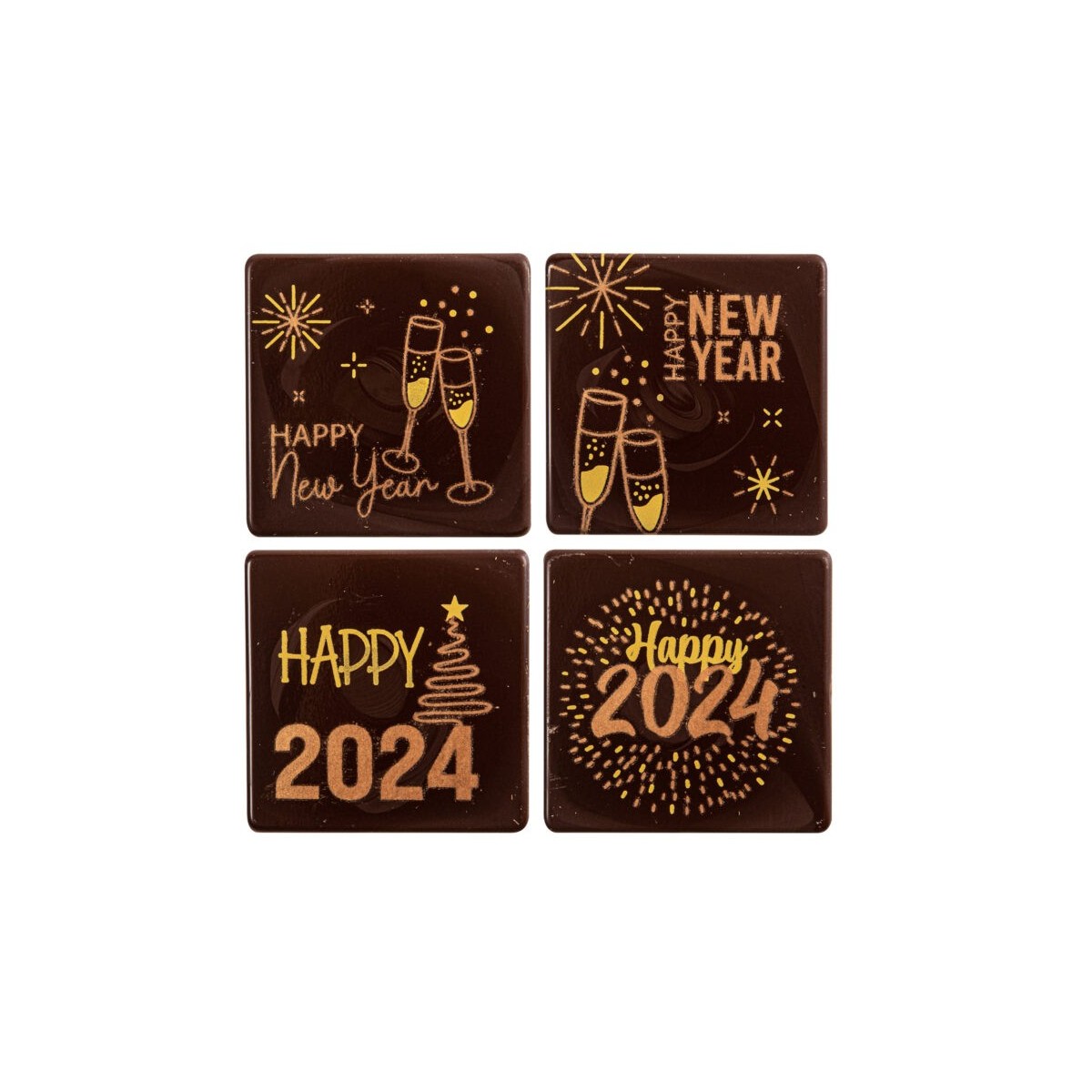 14746 HAPPY 2024 5X5CM 75PCES OP/ORDER