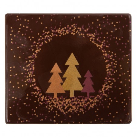 2015540 EMBOUT DE BUCHE SAPINS DE NOËL 9X8CM 40PCES