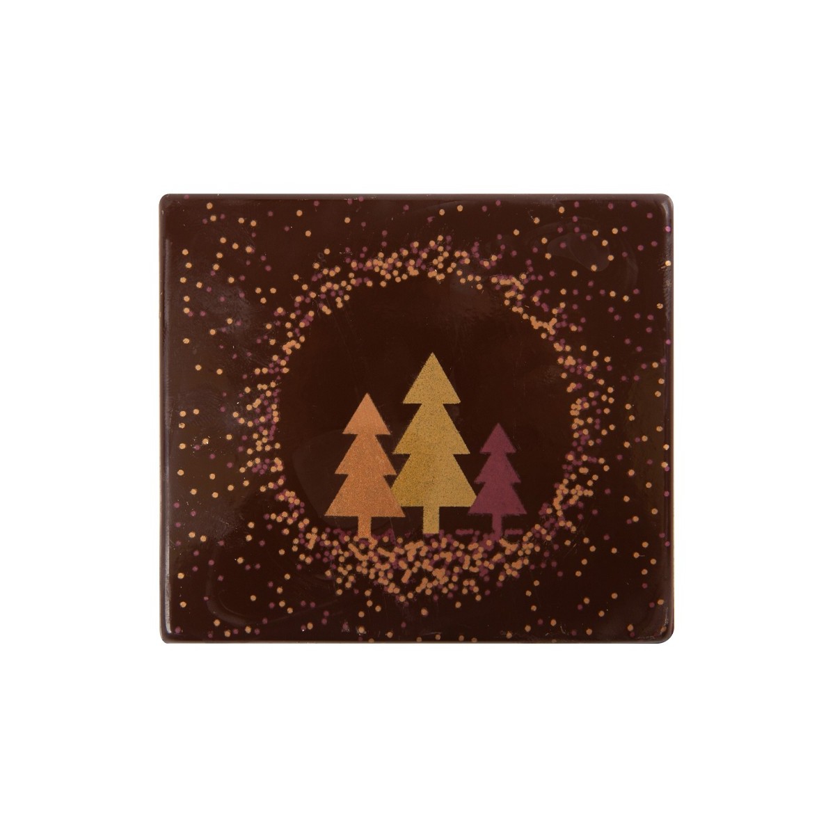 2015540 EMBOUT DE BUCHE SAPINS DE NOËL 9X8CM 40PCES