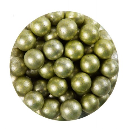 1057484 PERLES VERTES 1CM 600GR S/CDE