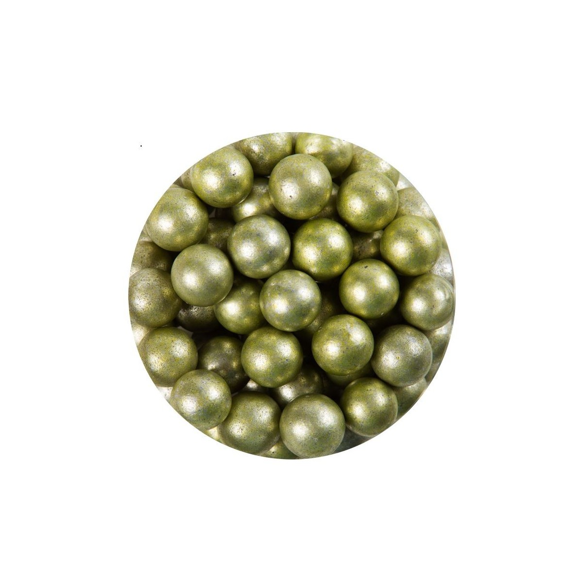 1057484 PERLES VERTES 1CM 600GR S/CDE