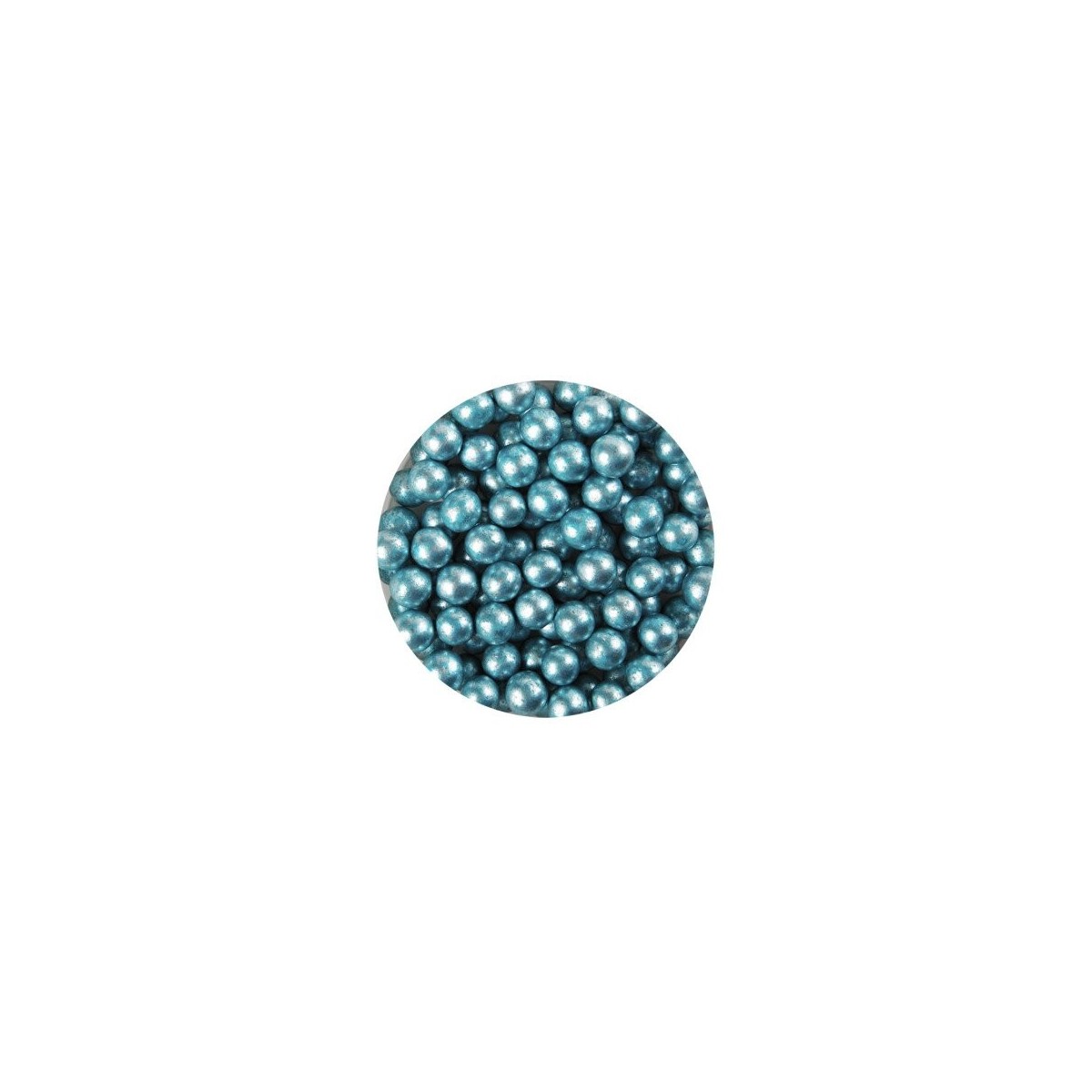 1057572 PERLES BLEU 1 CM 600GR S/CDE