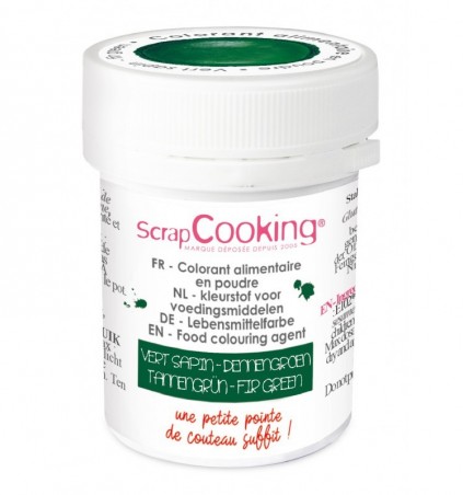 SCRAPCOOKING COLORANT ALIMENTAIRE HYDRO VERT SAPIN5G