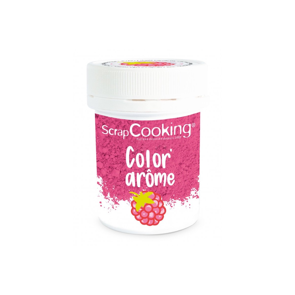 SCRAPCOOKING KLEURSTOF AROME  ROZE/FRAMBOOS 10GR