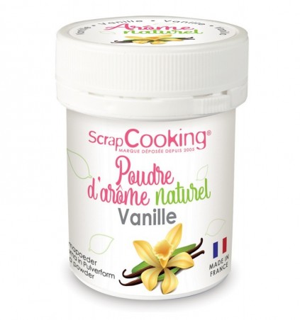 SCRAPCOOKING AROME NATUURLIJK IN POEDER VANILLE 15GR 