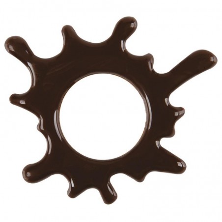 2034298 PLAQUETTE MINI SPLASH CHOCOLAT FONDANT 5,5CM75 PCES