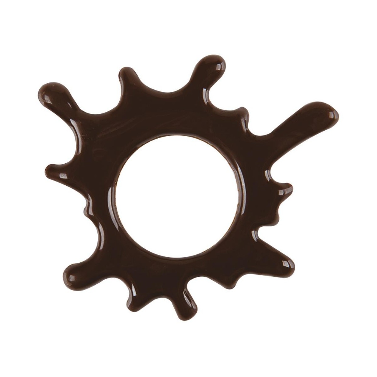 2034298 PLAQUETTE MINI SPLASH CHOCOLAT FONDANT 5,5CM75 PCES