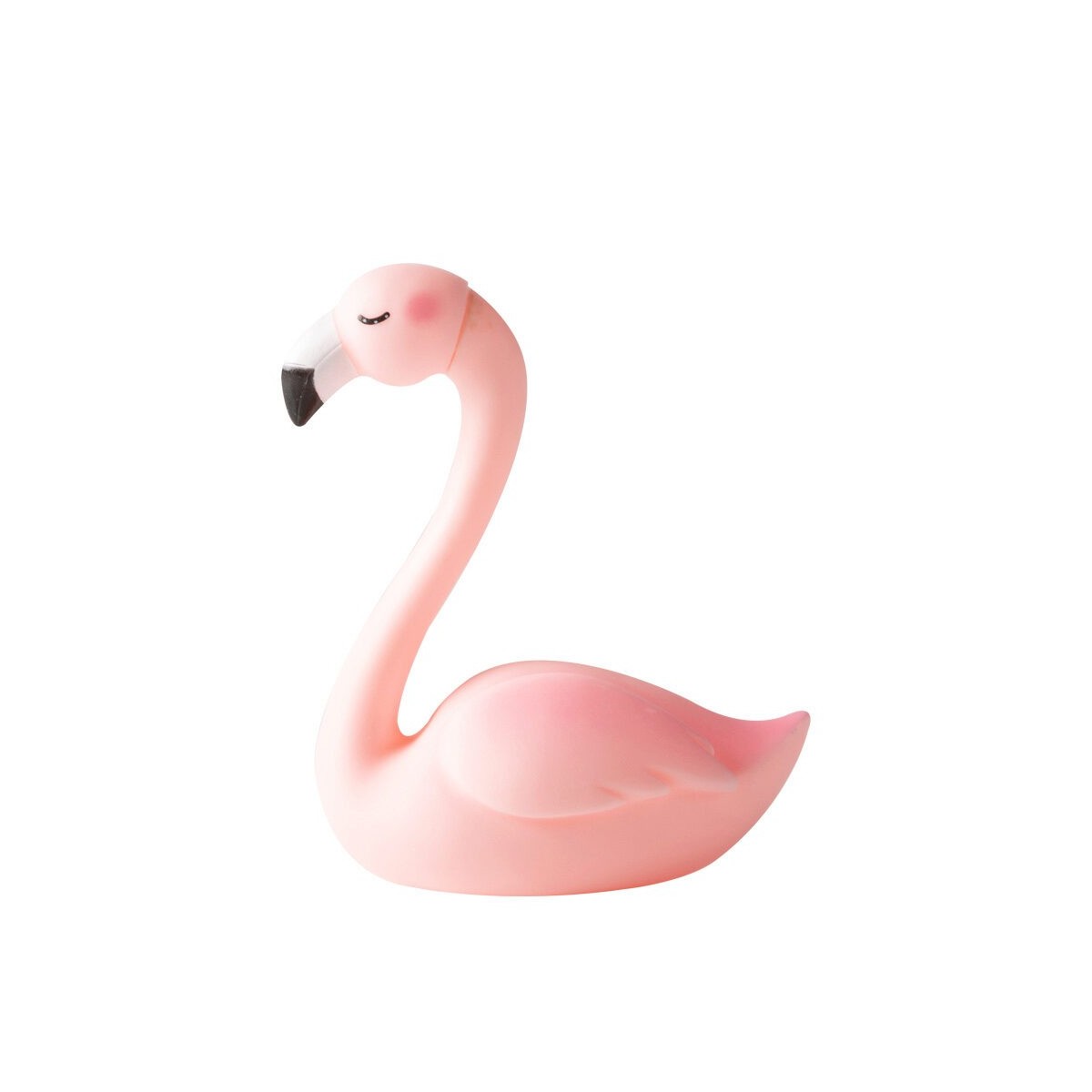 70361 KLEINE FLAMINGO FIGUUR 13 X 10 CM 6 STUKKEN  DOOS