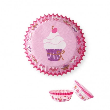 1090308 CAISSETTE CUPCAKE DÉCOR CUPCAKE 50PCESS/CDE