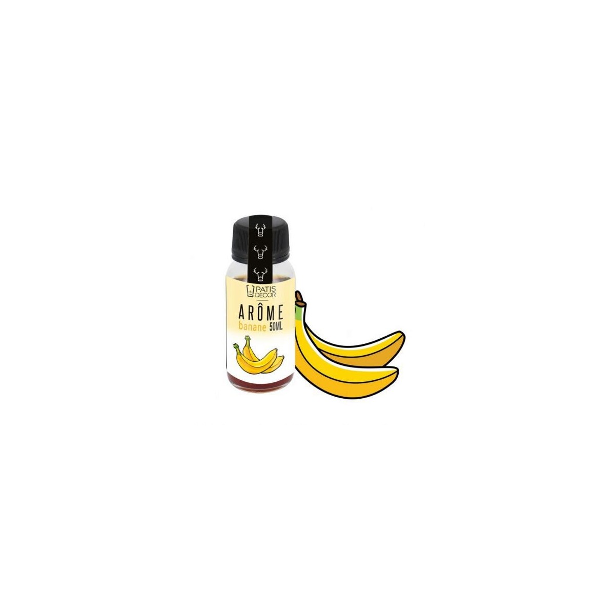 NATUURLIJKE AROMA BANAAN 50MLPOT