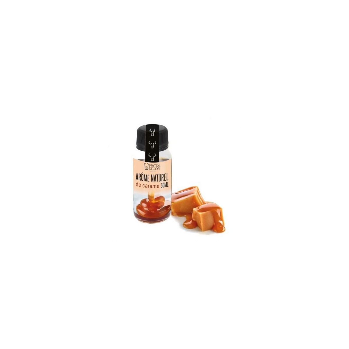 NATUURLIJKE AROMA KARAMEL 50MLPOT