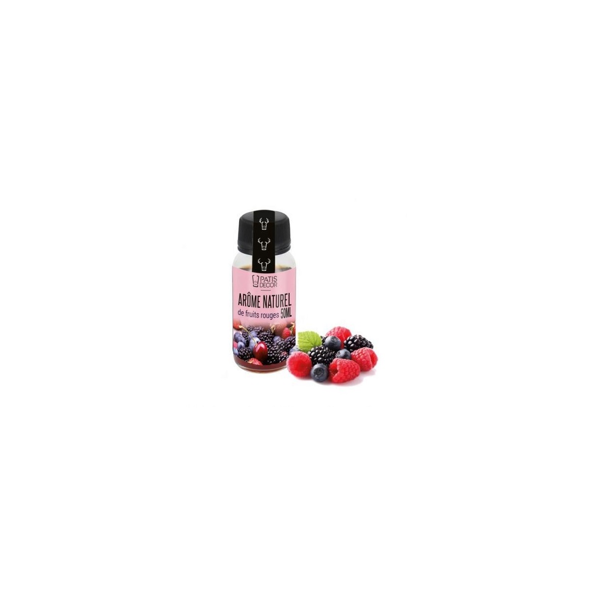 AROME NATUREL DE FRUITS ROUGES POT DE 50MLS/CD APRES FIN DE STOCK