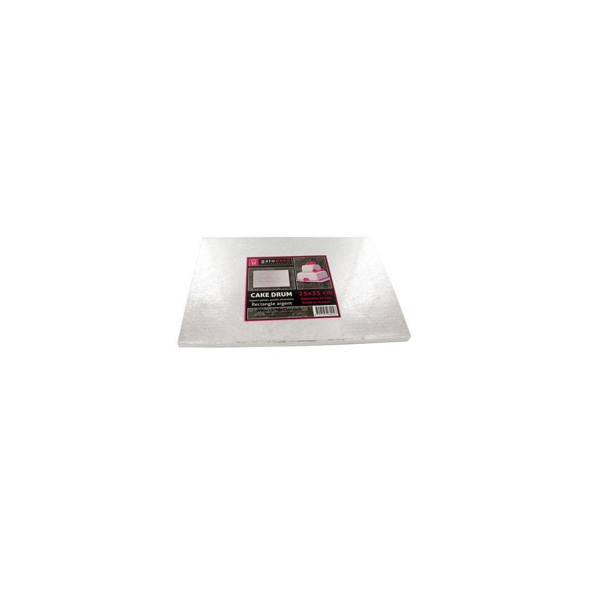 1031495 PLATEAU RECTANGULAIRE ARGENT 40 X 60CM