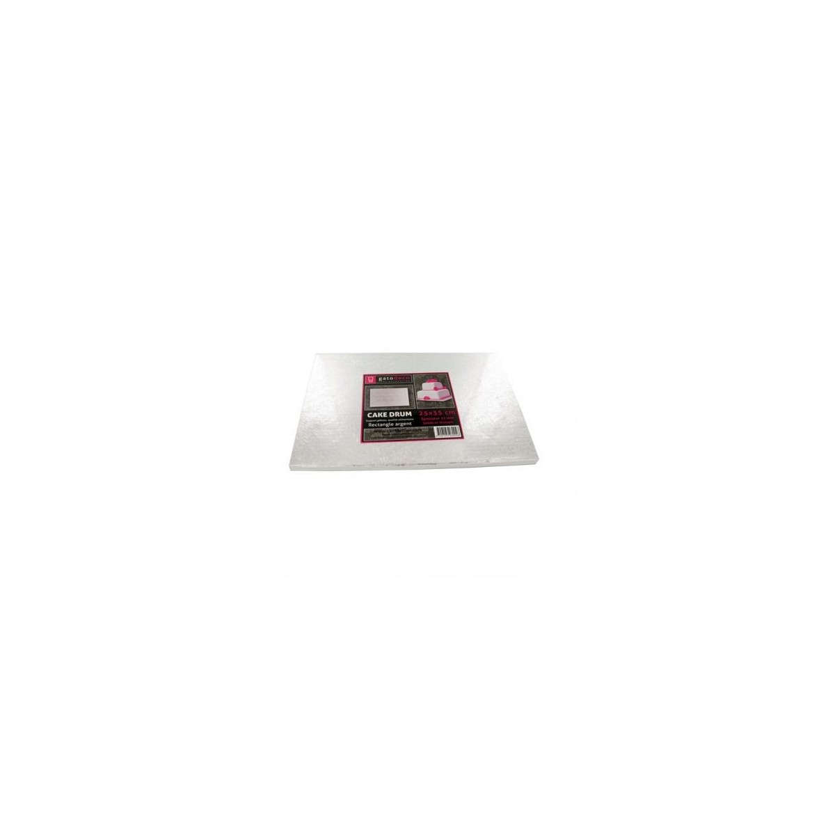 31493 PLATEAU RECTANGULAIRE ARGENT 25 X 35CM