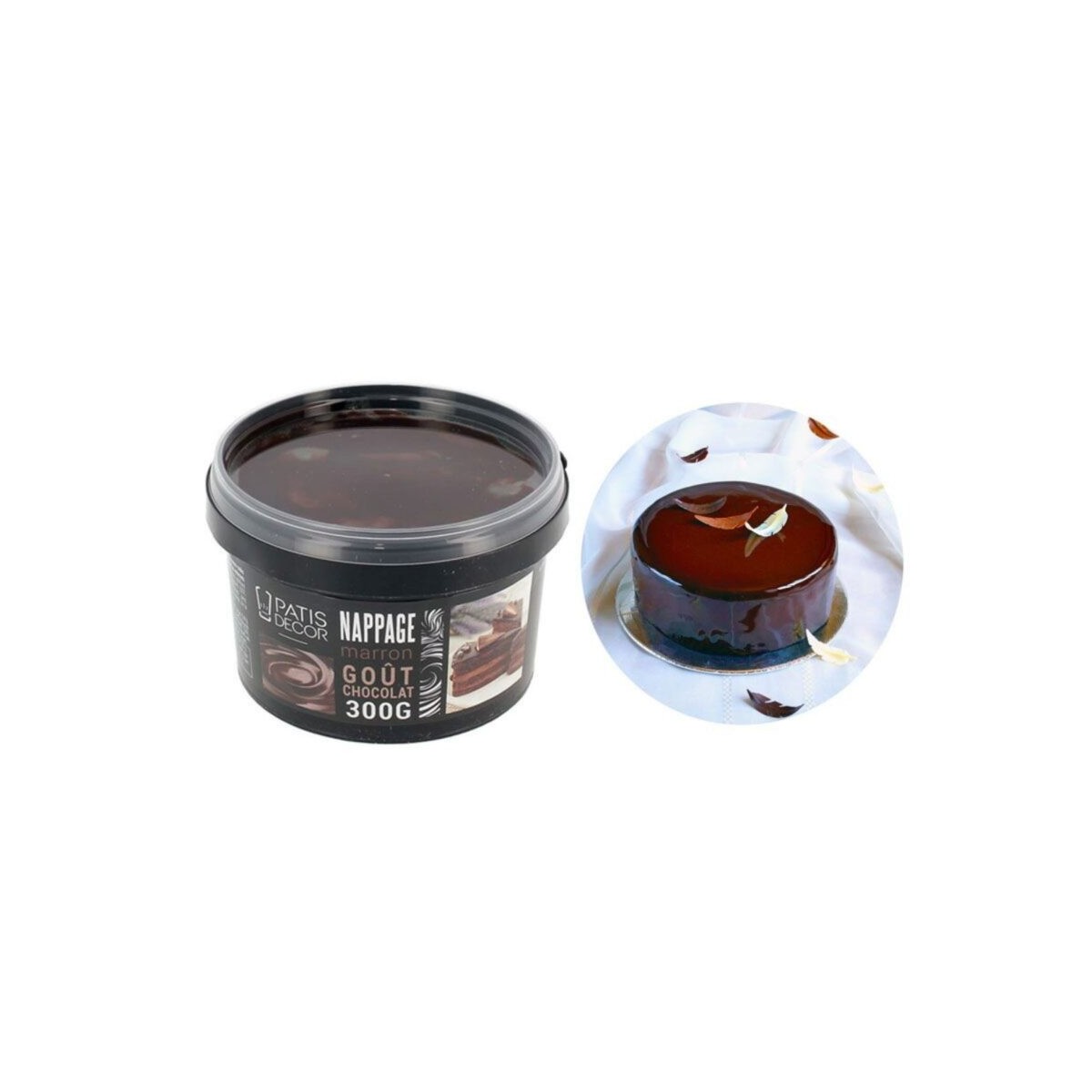 PATISDECOR NAPPAGE CHOCOLAT 300GR