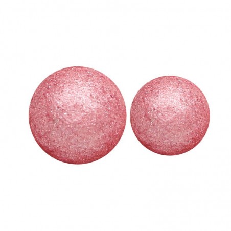 1013569 BOULES DISCO RED 140PCES