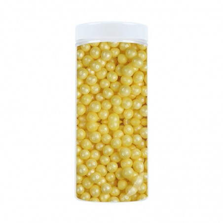 1057546 PERLES DE SUCRE PEARLY JAUNES 400 G S/CDE