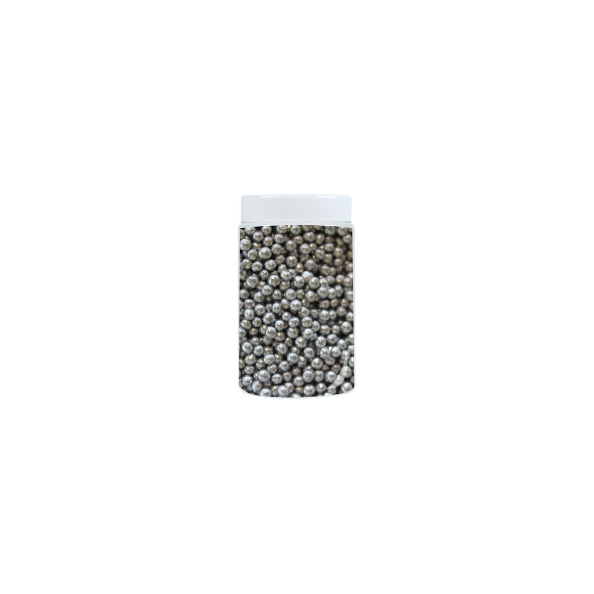 + 1057593 PERLES DE SUCRE ARGENT 6MM 400 G