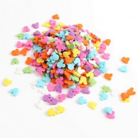 61314 CONFETTI MICKEY MOUSSE 400 G  POTJE