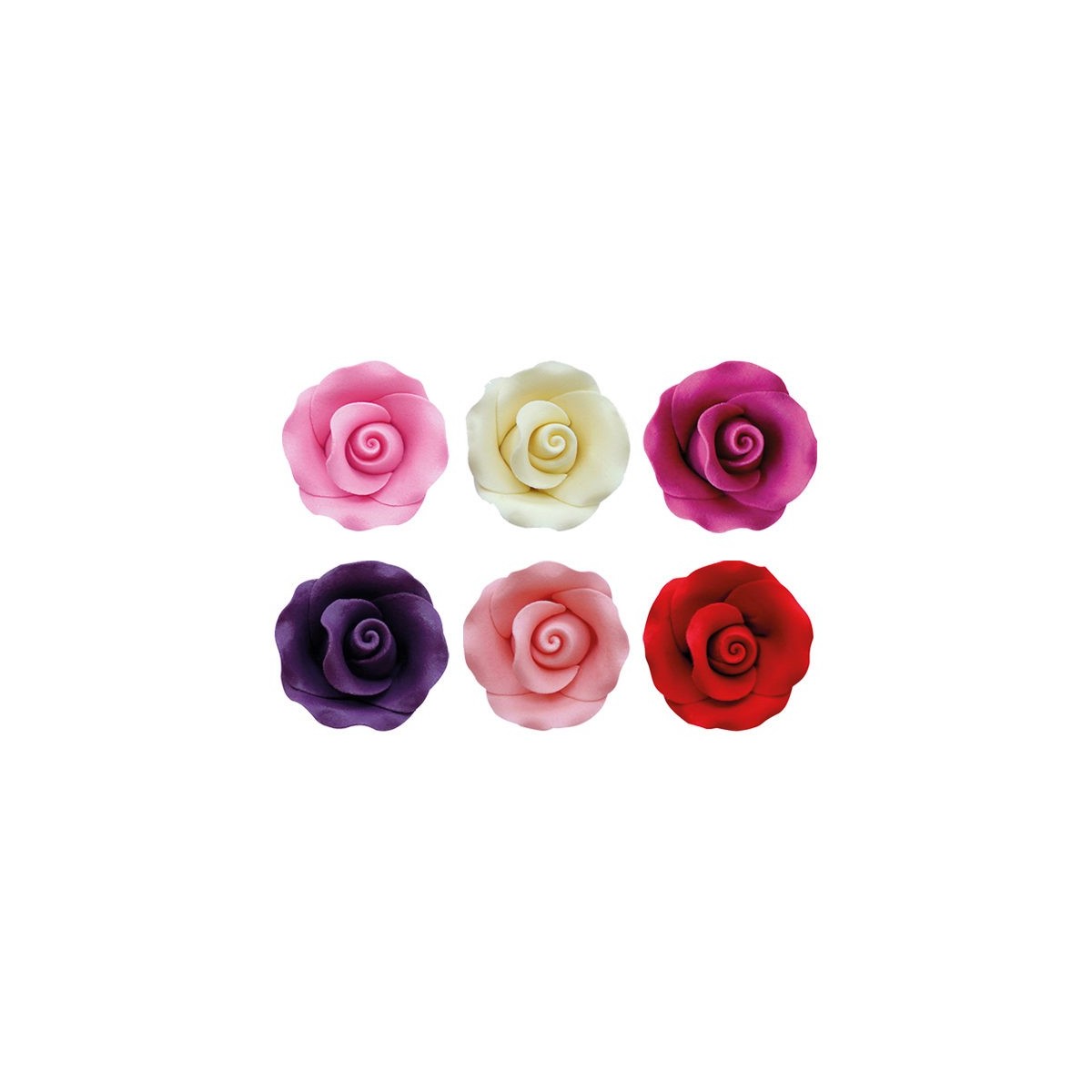 66008  ASS ROSES PETITES 64PCES S/CDE