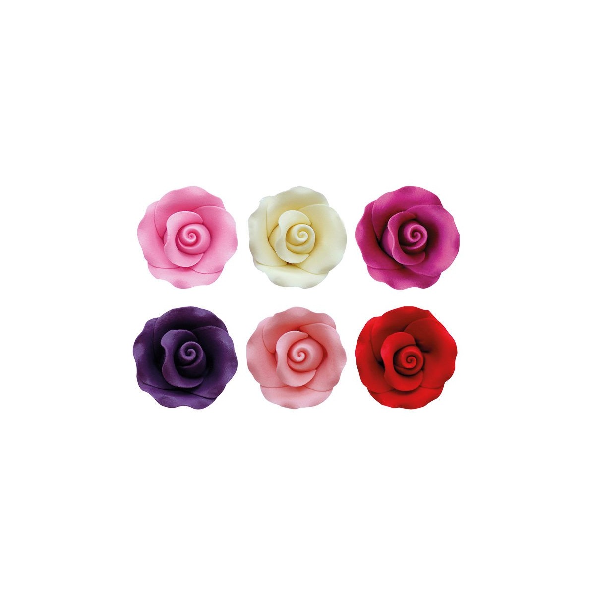 1066009 ASS ROSES MEDIUM 64PCES S/CDE