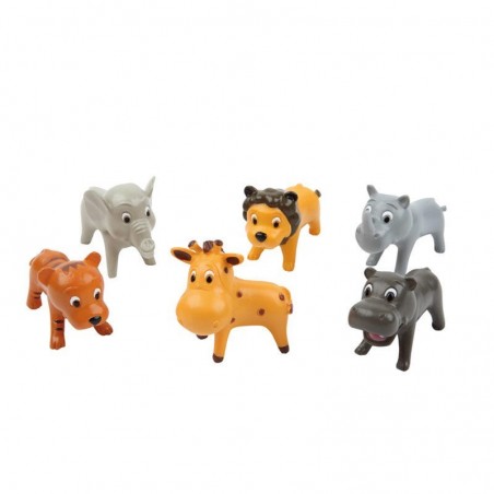 +1070233 FIGURINE ANIMAUX SAUVAGES 36PCES S/CDE