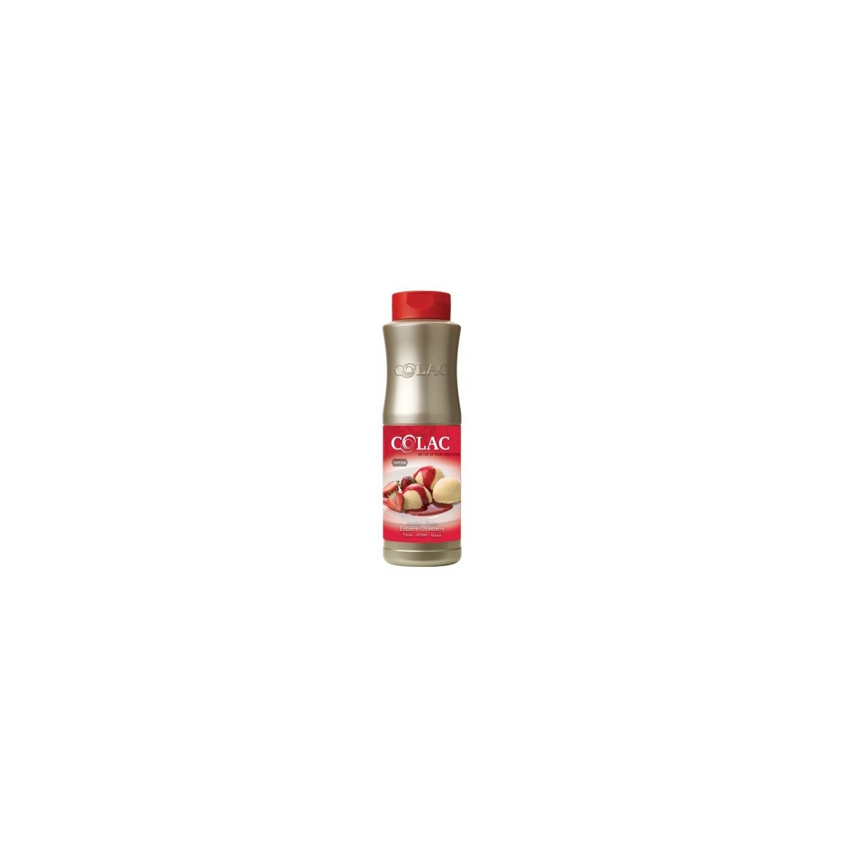 COLAC TOPPING STRAWBERRY 1KG  BOTTLE