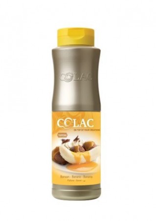 COLAC TOPPING BANANA 1KG  BOTTLE