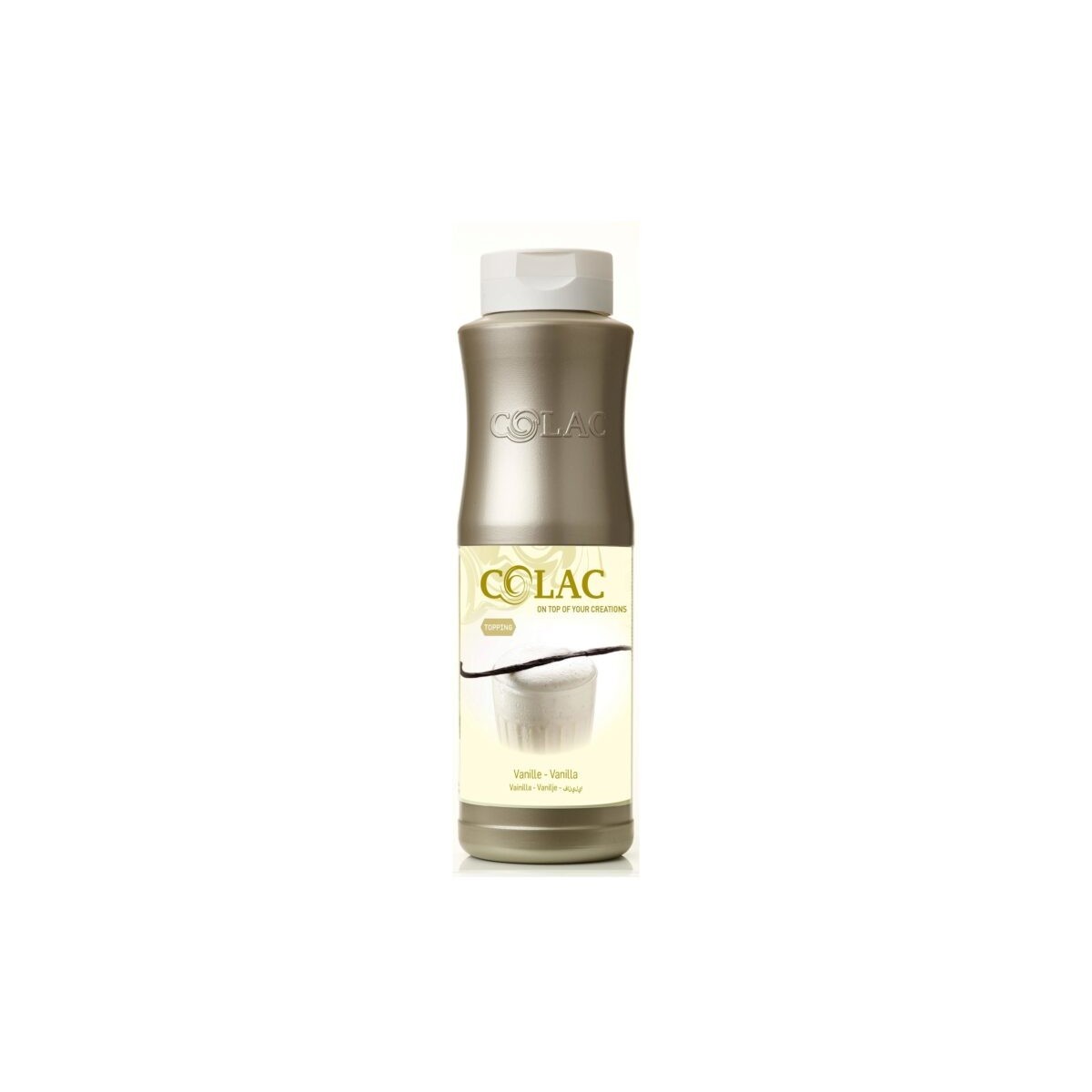 COLAC TOPPING VANILLA 1KG  BOTTLE