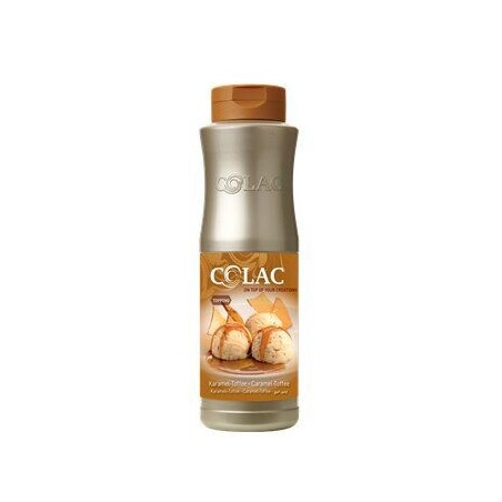 COLAC TOPPING CREAM CARAMEL 1KG  BOTTLE