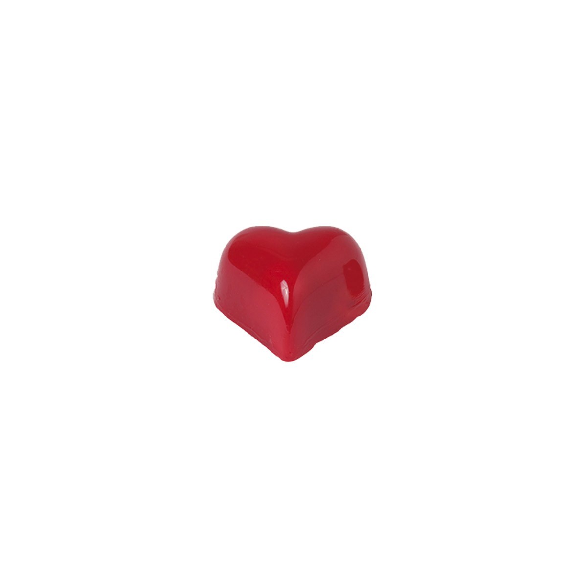 PRALINE BRUYERRE RED HEART WHITE PRALINE HAZELNUT 1.1KG  BOX