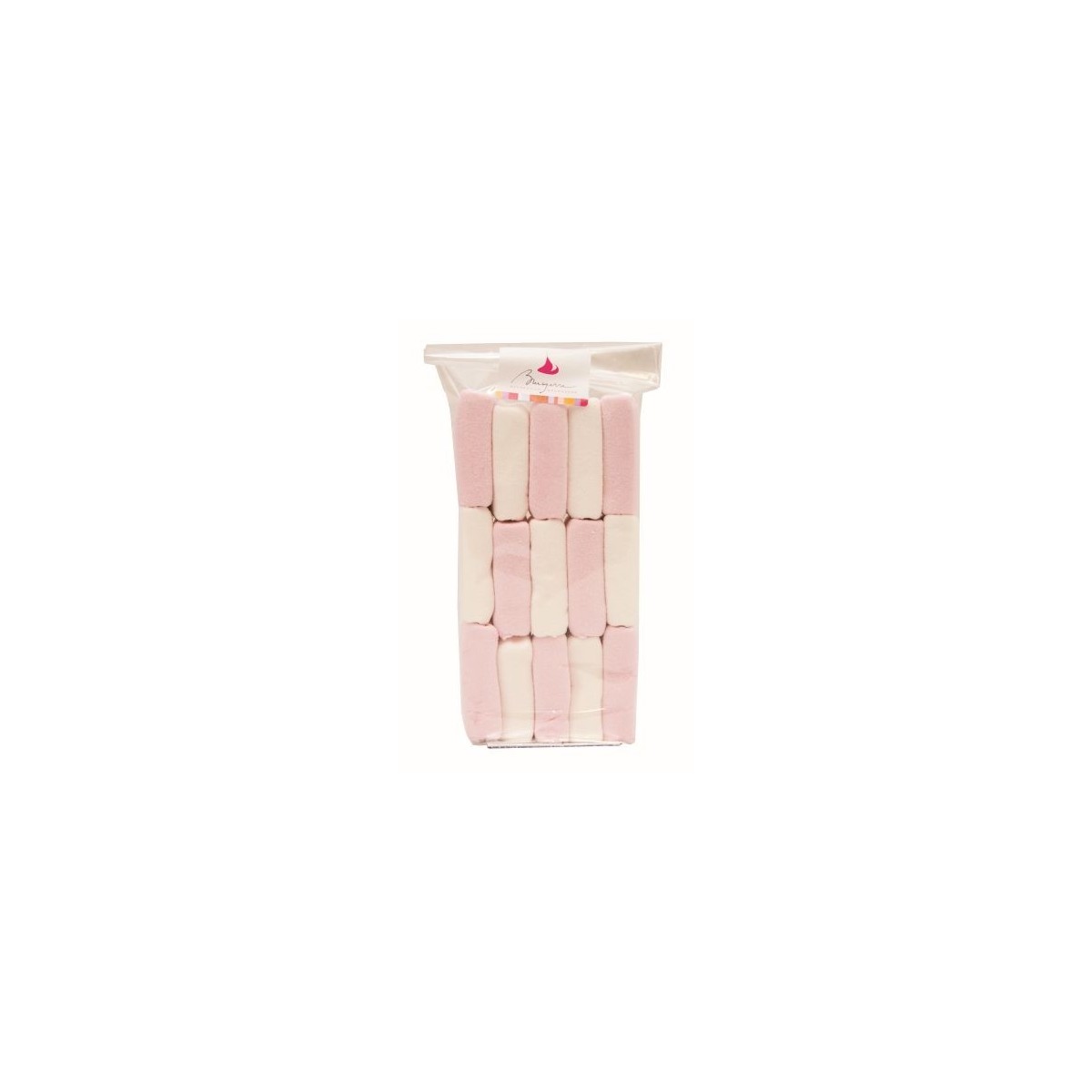 BRUYERRE CANDY LARD WHITE AND PINK IN BAGS 20 X 150GR  PIECE