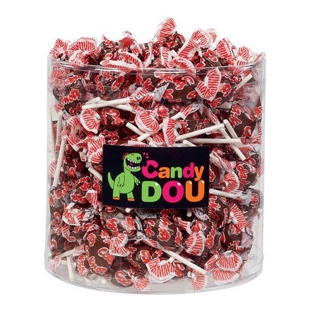CANDY LOLLIPOPS COLA CLUB TUBO CANDYDOU 150 PIECES  BOX