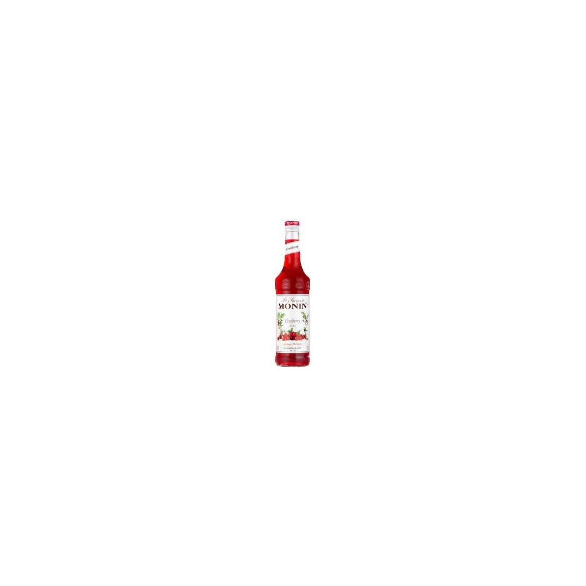 MONIN CRANBERRY SIROOP 70CL  FLES