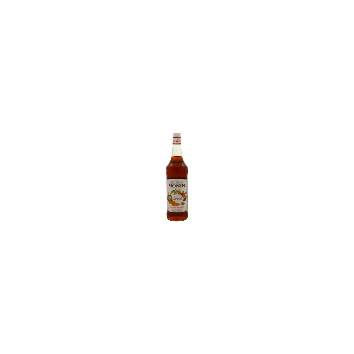 MONIN SIROOP KARAMEL 1L  FLES