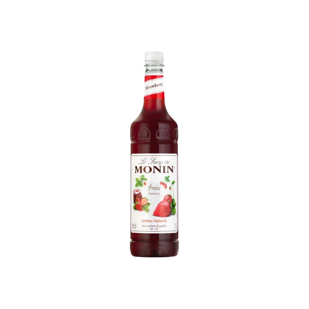 MONIN SIROP FRAISE 1L "VERRE"