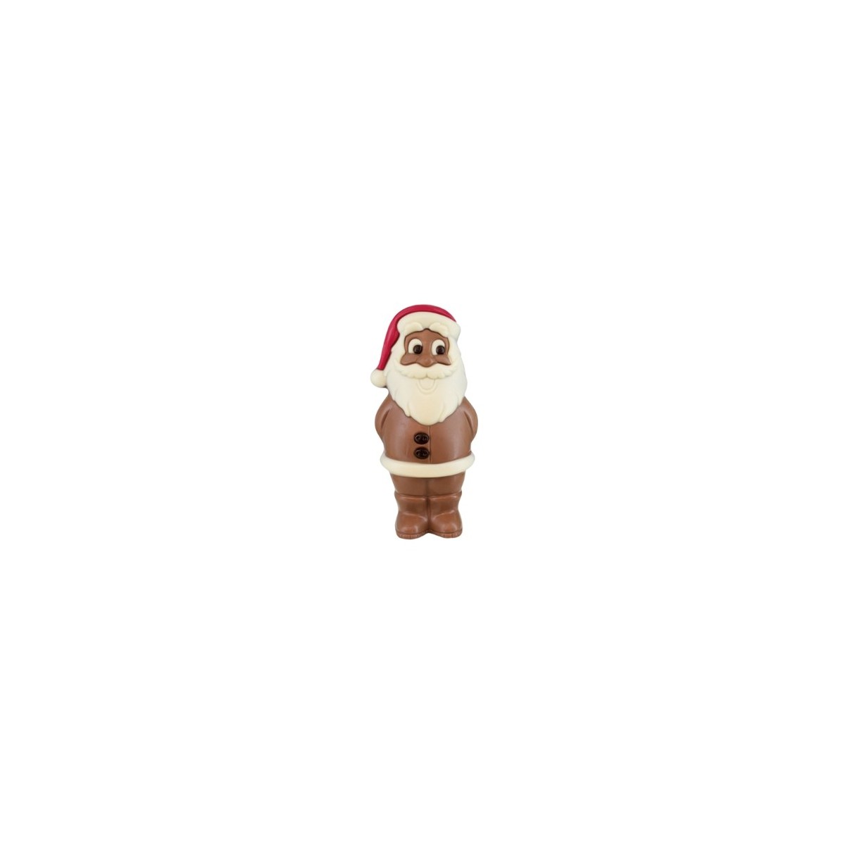 CHOCOLADE KERSTMAN ROBERT GEKLEURDE CHOCOLADE 16CM 6 X 125GR  DOOS