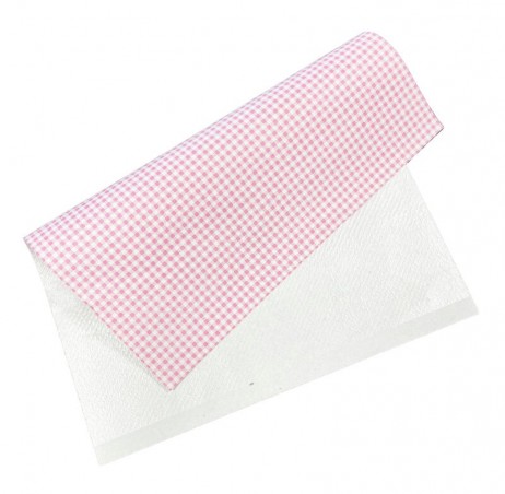 PAPIER BOUCHER VICHY ROSE DUPLEX 32X40CM 10KG  FOST+ 2025 INCLUS 0,1503€/KG