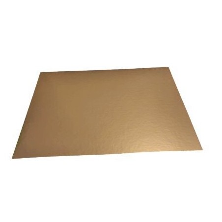 CAKE BOARD RECTANGULAR GOLD 60 X 40CM 10PIECES FOSTPLUS INCLUDED  PACKAGE 