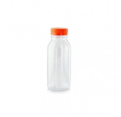 BOUTEILLE PLASTIQUE BOUCHON ORANGE 250ML300 PCSSCDE