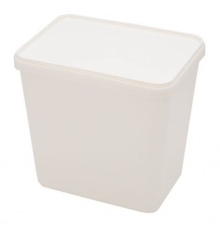 BOITE A GLACE EN PLASTIQUE (FIRENZE) 5L SANS COUVERCLE 88 PIECES