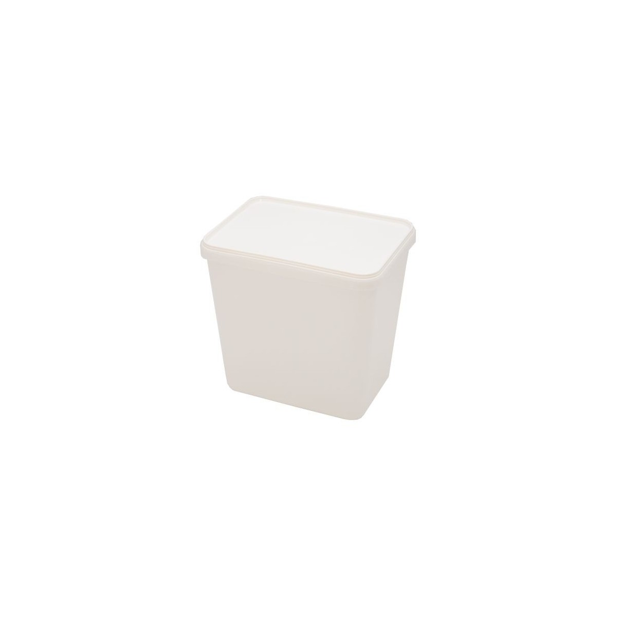 BOITE A GLACE EN PLASTIQUE (FIRENZE) 5L SANS COUVERCLE 88 PIECES