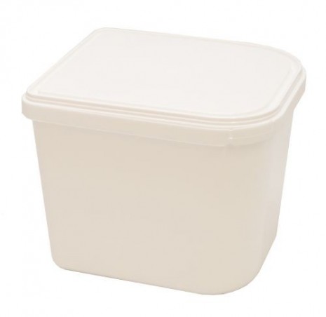 PLASTIC ICE CREAM BOX CADY 2,5L WITHOUT LID  168 PIECES 