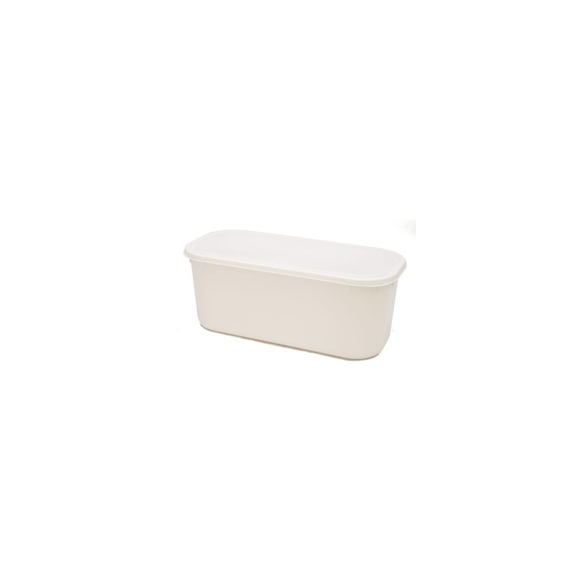 PLASTIC ICE CREAM BOX CADY 5L WITH LID 20 PIECES FOSTPLUS INCLUDED  PIECE