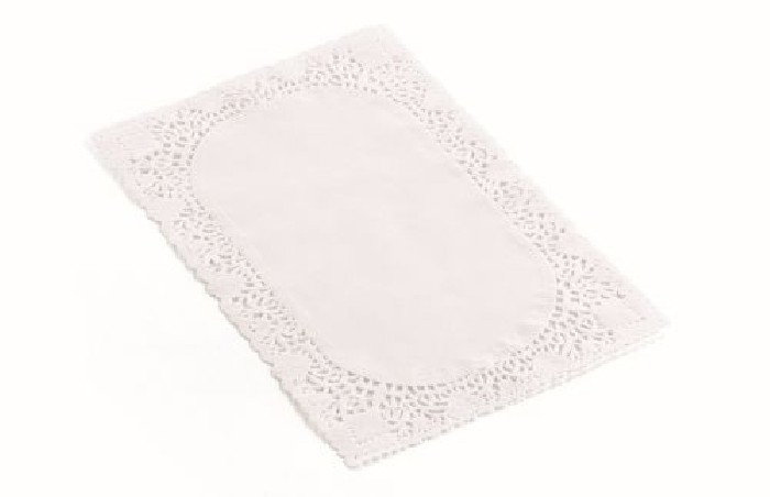 PAPER LACE RECTANGULAR ORDINARY 35X45CM 250 PIECES  PACKAGE