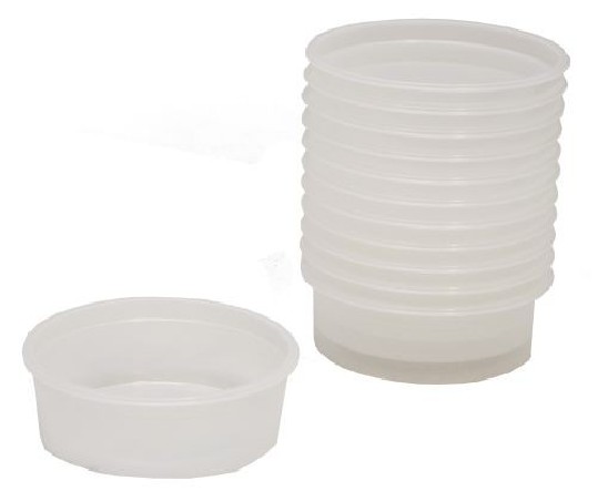 PLASTIC POT FOR BABY CUP 3/32 Ø94X32MM 100 PIECES FOST+2019 INCLUDED  PIECE
