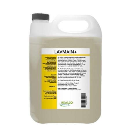 + REALCO LIQ0874 LAVMAIN+  LAVE MAIN 4 X 5L