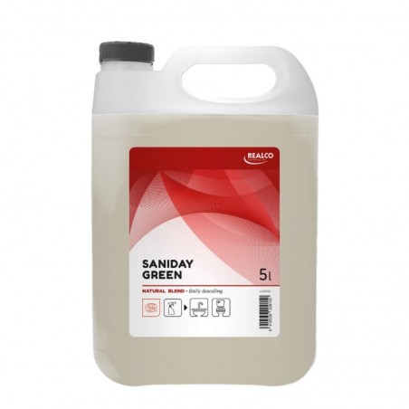 + REALCO LIQ1053 SANIDAY GREEN ECO DETERGENT 4 X 5L